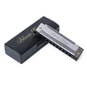 Regiux-bh10 Regiux Professional Blues Harp Diatonic Harmonica 10-hole C Key Sleek Design With