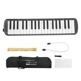 Ritoeasysports 757737432858 37 Keys Piano-style Melodica Long Tube With Key Stickers Double Mouthpi