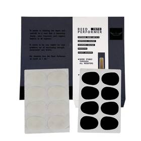 Roffee 735279603323 Alto/tenor Saxophone Mouthpiece Cushions Patches Pads 2 Packs 0.3mm 8 Pcs Bla