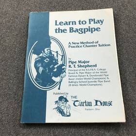 Roosebeck 844731001451 Learn To Play The Bagpipe Book By R T Shepherd