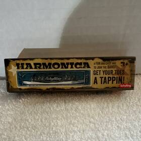 Thar22 Schylling Harmonica Diatonic Folk Wind Instrument With Box Free Shipping