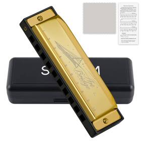 Sdream 717206347036 Harmonicas For Adults Beginner C Key Blues Professional Musici