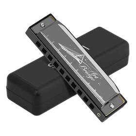 Sdream 731235177112 Blues Harmonica For Adults Beginners In C Key - Authentic 10 Hole 20 Tone Dia