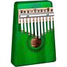 Se243 Sela Key Kalimba Green 026929926517
