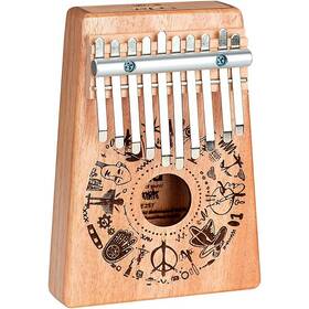 Se257 Sela Kalimba Art Series 10 Key Free Spirit
