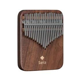 Sekl21ws Sela 21 Note Solid Kalimba Black Walnut