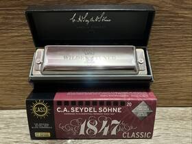 16220a Seydel C.a. Blues 1847 Classic Wilde Rock Inch A Tuned Harmonica