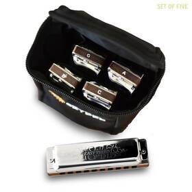 16240 Seydel Set Blues Harmonica - 1847 Classic Easy Third Of 5