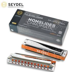 Seydel 54481d Nonslider Stainless Steel Key Of D Chromatic Harmonica