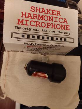 Shaker Sd1/4in Dynamic Handmade Harmonica Mic 1/4-inch Jack