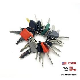 Shanghaizhaofengmaoyiyouxiangongsi Hcek024 Heavy Construction Equipment Keys Set Machinery Operator Ignition 24pcs