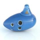 Son-8991 Songbird Ocarinas Zelda Six Hole Ceramic Ocarina Triforce Design Sweet