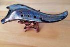 Songbird Dragontooth Hole Ocarina Mosaic Crackle Alto