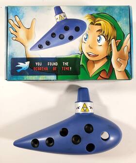 X000omeovb Songbird Legend Of Zelda Ocarina Time Replica Kokiri Edition 7 Hole With Box