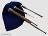 Ssp-c31 Hakam Din Scottish Smallpipes In Cocobolo Wood Mouth Blown
