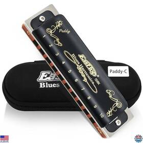 B06xp9r2cy Stanley Diatonic Blues Harmonica In Key Of C 10 Holes 20 Tones Mouth Organ