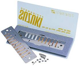 Rp-500-eb Suzuki 019407034846 Replacement Reed Plates For Pureharp/firebreath Harmonicas Key
