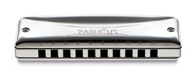 F-20e-bb-u Suzuki F-20e-bb Fabulous 10-hole Diatonic Equal Temperament Harmonica Key Of Bb