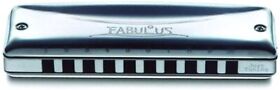 F-20j-hg-u Suzuki Fabulous 10-hole Diatonic Harmonica Key Of G High F-20j-hg