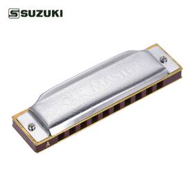 Ghm3393934906771vm Suzuki 1072-a Folkmaster Standard 10-hole Diatonic Harmonica Of A 20 I7r1