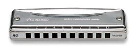 Mr-350v Suzuki Harmonica Silver With Chrome Plating Hg