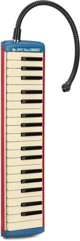 M-37c-plus-u Suzuki M-37c Plus Special Edition Alto Melodion - Red/blue