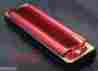 Sv14-cb Soul Voice S Souls Harmonica With Powder Coated Candy Red Covers