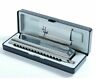 Sw-1664 Swan Hole Tone Chromatic Harmonica Silver