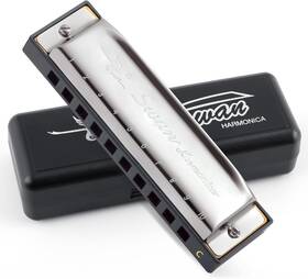 1020s Swan Blues Harmonica C Key For Kids Adults 10 Hole Diatonic Of