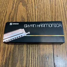 Wfq5148646504553gz Swan Chromatic Harmonica 1040 10 Holes 40 Tones Of C With Box Usa And Case