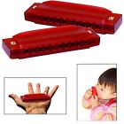 Tc1-0012-2 Toy Cubby Holes Red Color Translucent Harmonica Inches 641938539035