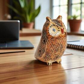Ten Thousand Villages 732919495331 Folk Art Owl Ocarina Vessel Flute