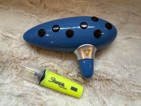 32280820201759717 Thinkgeek Legend Of Zelda Electronic Ocarina Instrument/toy