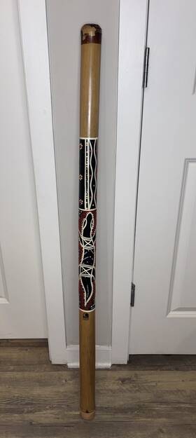 Toca 736021257283 Curved Didgeridoo Gecko Used See Photos 47 Inch