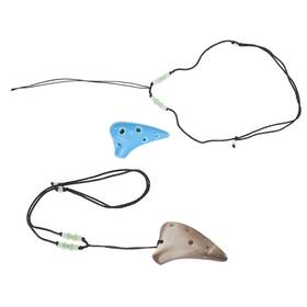 It02g310192x37 Toyandona 2pcs Ocarina Necklace Portable Beginner For Boy Girl Lightweight Musi