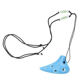 Wr1511918xy7n Toyandona Mini 6-hole Ocarina Musical Instrument Portable Ceramic For Beginners
