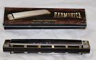 Unbranded Brass Chrome Instrument Quality 20 Note Harmonica With Box 6 Inches 640990129901