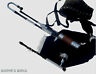 Up-a2 Hakam Din Irish Uilleann Pipes Half Set African Blackwood Key