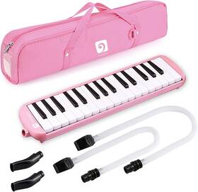 Vangoa 445012369340 32 Key Melodica Musical Instrument Air Piano Keyboard Melodicas With Ca