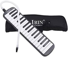 Vilihy 414763630343 Melodica 32 Key Pianica Portable With Carrying Bag Short And Long Mouthpieces