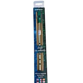 634114 Waltons Irish Tin Whistle Irelandwith Six Languages Instruction Booklet Brass
