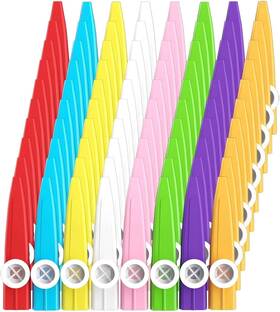 Kazoo-80 Wholelovein 80 Pcs 8 Blue Green Purple Dark White Yellow Red Orange
