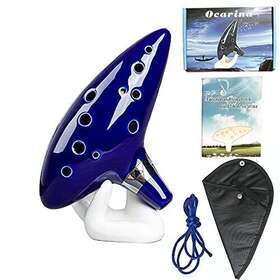 Wlpzjhzjk 746198290709 Ocarina Legend Of Zelda Time 12 Hole Alto C Instrument For