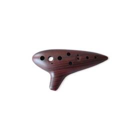 Wc-917bw Woodi Usa Ocarina Flute 12 Holes Wood Grain Alto C
