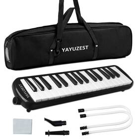 Yayuzest 750707330091 32 Keys Melodica Instrument Soprano Air Piano Keyboard Pianic