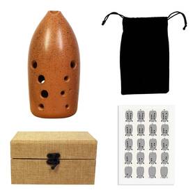 Ycxyqus0020 Ycxyq G Key - Xun Performance Level Chinese Flute 10 Hole Ceramics Professional