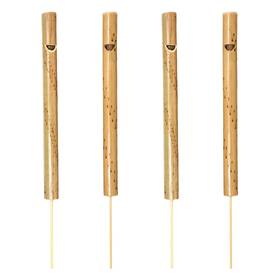Yueton Bird-flute-instrument-4pcs 4pcs Bamboo Bird Flute Whistle And For