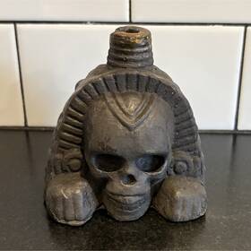 Zboss 02058 Ceramic Aztec Death Whistle With Box