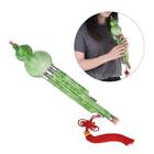T7d2 Zze1986579095471pk Ethnic Wind Instrument Chinese Hulusi Gourd Flute Gift For Music