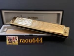 Tombo NO.1921 Key Super Deluxe Tremolo Harmonica Holes From Japan. Fixed Price $166.99.